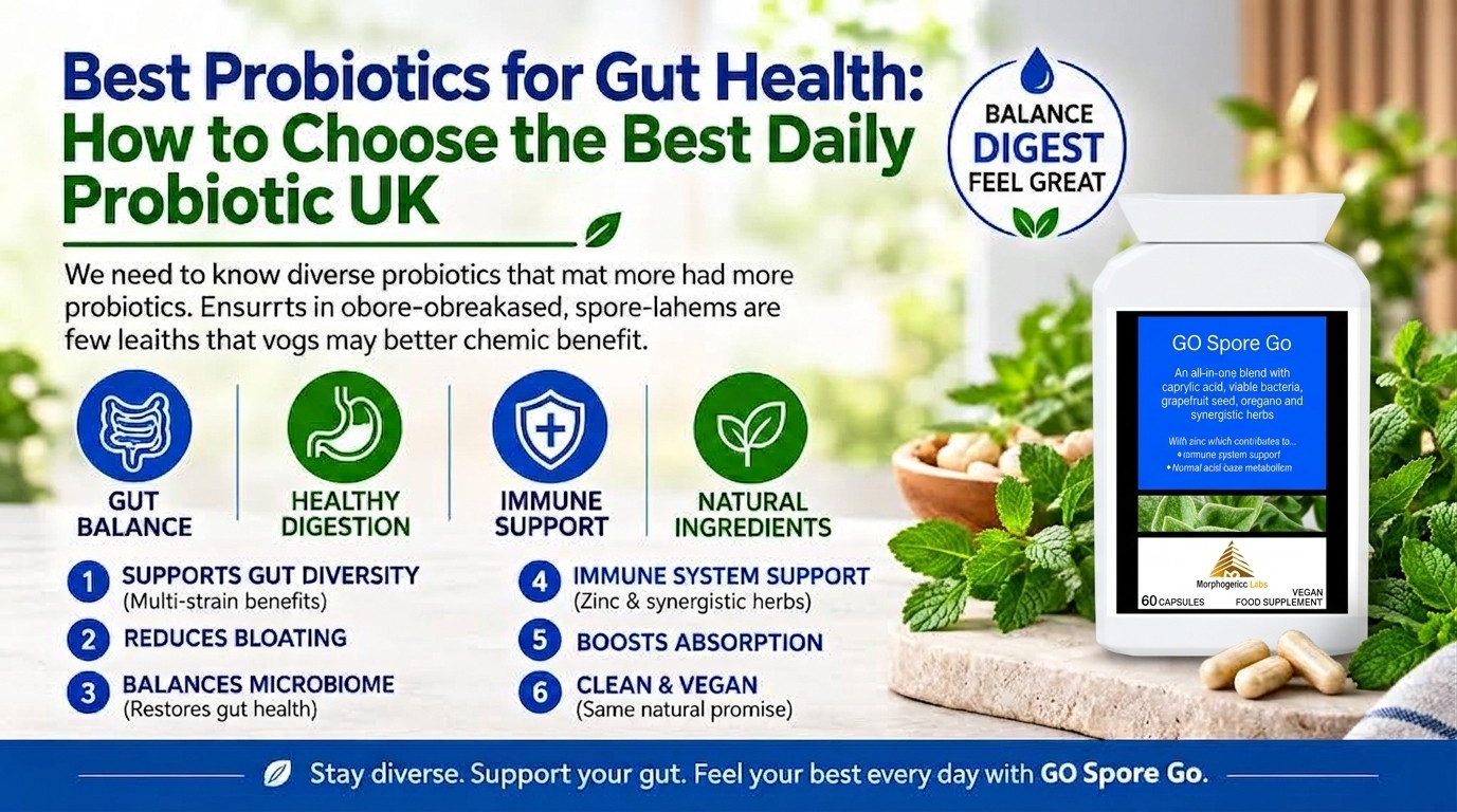 Best Probiotics for Gut Health: How to Choose the Best Daily Probiotic UK