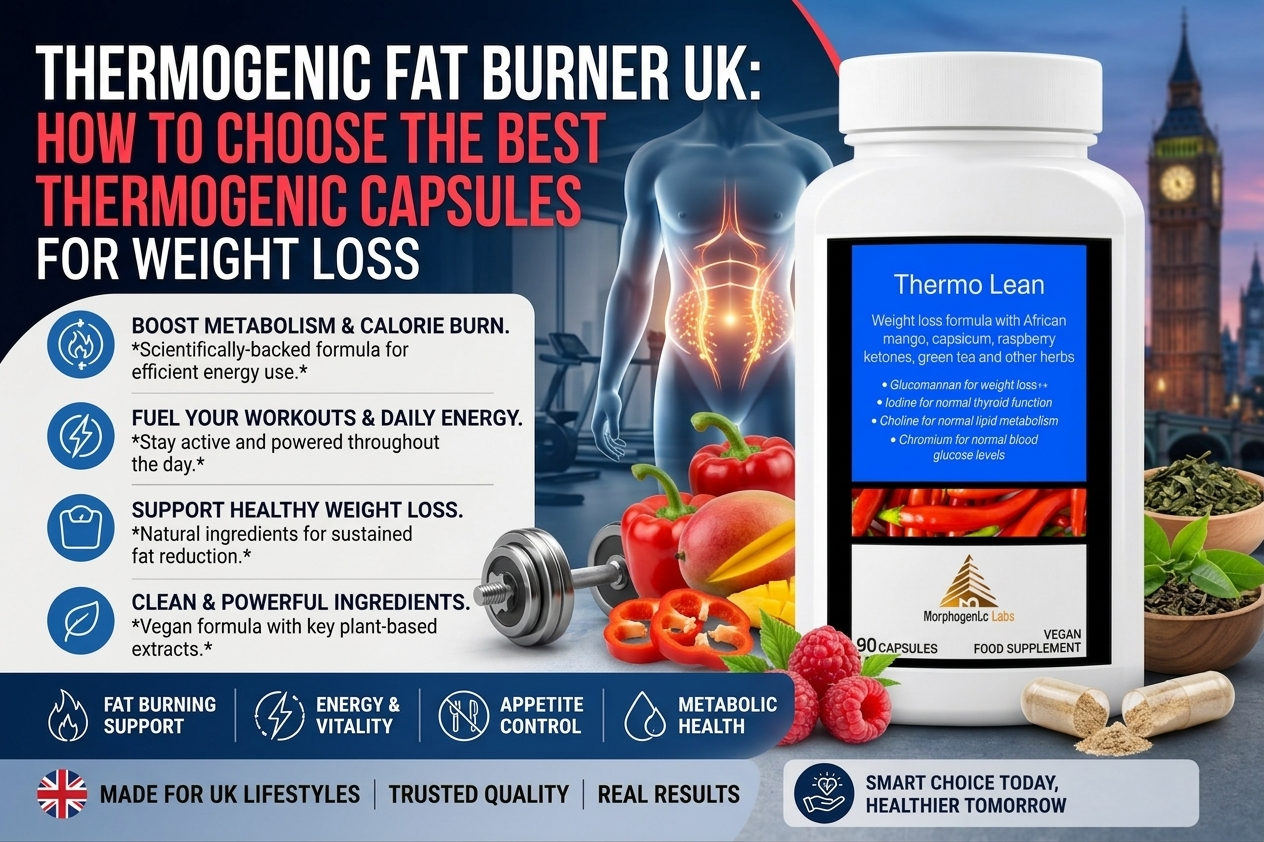 Thermogenic Fat Burner UK: How to Choose the Best Thermogenic Capsules for Weight Loss
