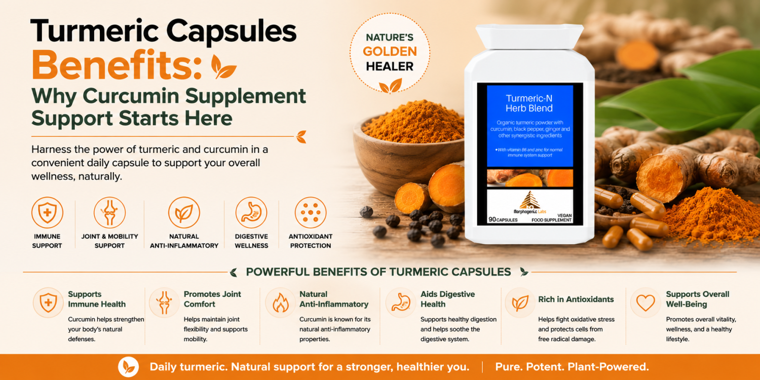 Turmeric Capsules Benefits: Why Curcumin Supplement Support Starts Here